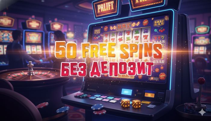 50 Free Spins без депозит