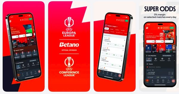 Betano мобилено приложение за ios