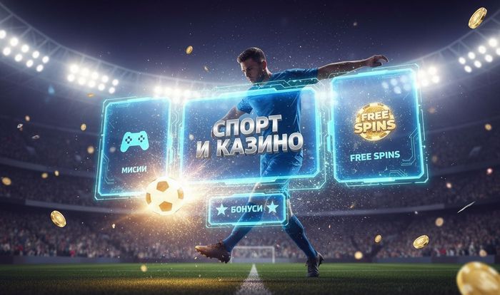 Видове бонуси за спорт, казино 