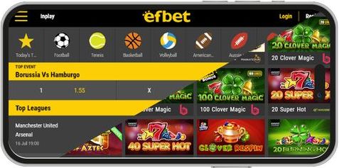 EFbet мобилно казино